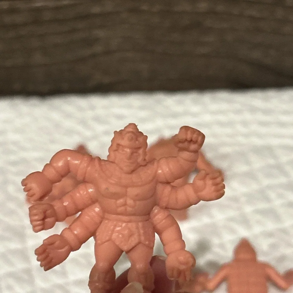 Kinkeshi Muscle Men‎ Rare Kinnikuman Bandai Soft Rubber Japan VTG
